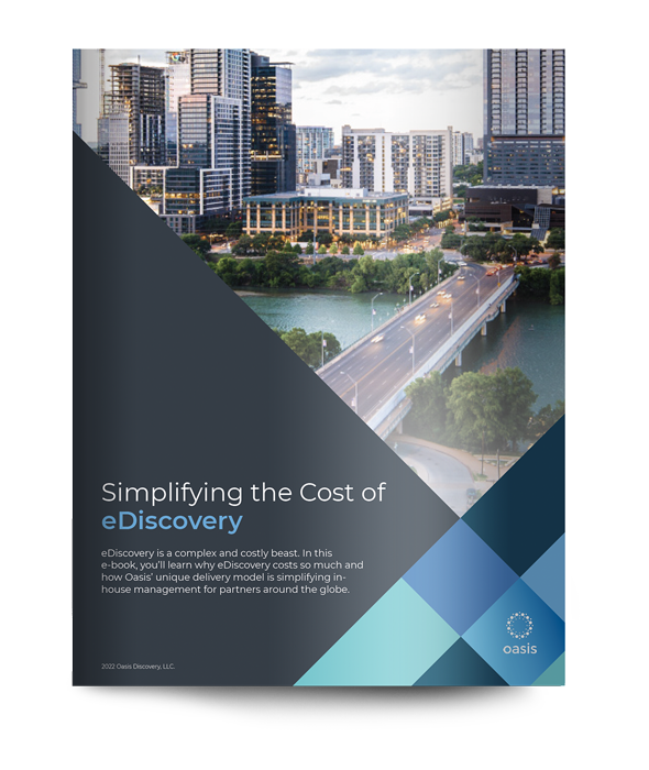 eBook: Simplifying the Cost of eDiscovery