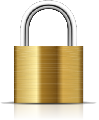 padlock illustration